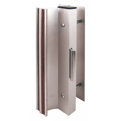 PRIME-LINE C 1162 Sliding Door Lock, Recessed Handle, 2 in Wd, 7 3/8 in Ht - Recessed Handles for Sliding Doors