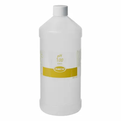 HACH Buffer Solution: 1 L Volume, Liquid, Bottle, 10377-60-3, Buffer, LZW9467.97 - pH Buffers