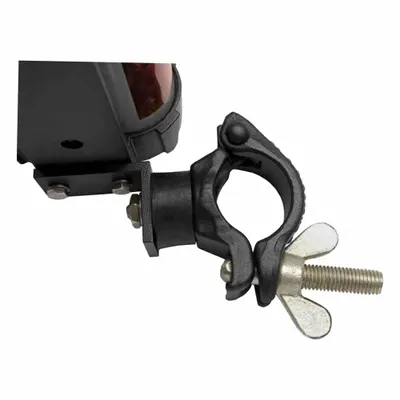 LEICA Clamps: Silver, Clamp, 2 1/2 in Overall Ht, 3 in Overall Wd, 3 in Overall Lg - Mounting Devices & Brackets