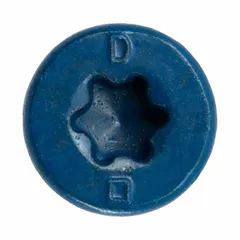 Case-hardened steel concrete anchor screws with zinc-plated finish. Pointed tip for direct installation into pre-drilled holes in concrete, brick, or block. Removable design with Torx drive. Suitable for light to medium-duty fastening of fixtures and brackets.