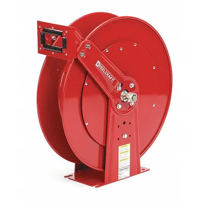 REELCRAFT F83000 OLP Dual-Pedestal Gas Spring-Return Hose Reel - Dual-Pedestal Gas Spring-Return Hose Reels