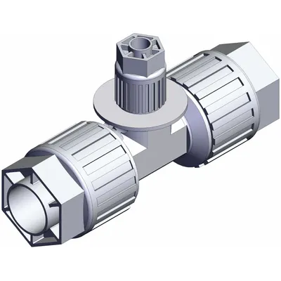 SMC LQ3 Series PFA Compression Tube Fitting - PFA Compression Tube Fittings