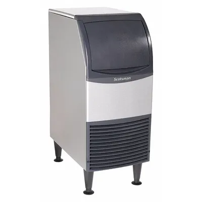 SCOTSMAN Ice Machine: Flake, 96 lb Ice per Day, Air Cooled, 38 in Ht, 15 in Wd, 24 in Dp - Undercounter Ice Machines