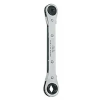 PROTO Box End Wrench: Alloy Steel, Chrome, 1/2 in_1/4 in_3/16 in_9/16 in Head Size, Std, Reversing (MPN J1111)