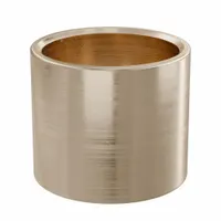 Sleeve Bearing: Bronze, SAE 841, 3/4 in Bore, 7/8 in OD, 3/4 in Lg, -35°F to 300°F, 10 PK (MPN AA839-06B)