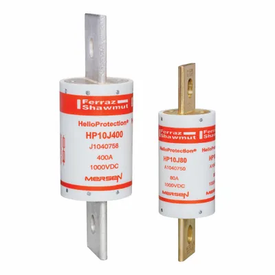 MERSEN HP10J600 Fast-Acting Blade Fuse, 600 A, 1 kV DC - Fast-Acting Blade Fuses