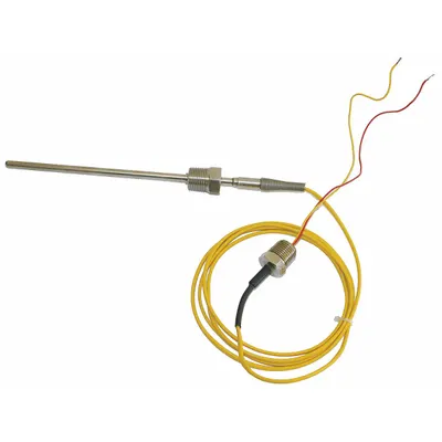 DIGI-STEM Type K Thermocouple with Lead Wires, ±1.1°C @ 277°C, -78°C to 482°C - Thermocouples with Lead Wires
