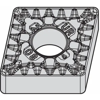 WIDIA Diamond Turning Insert: CNMG643UR - Diamond Indexable Turning Inserts