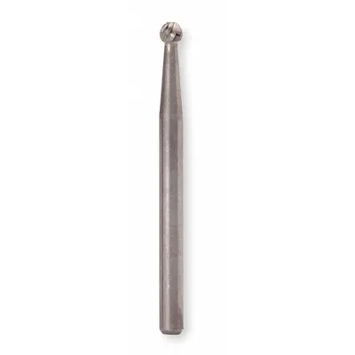 WIDIA SD-3 Aluminum-Cut Ball Bur, 3/8" Head, 1/4" Shank - Aluminum-Cut Ball Burs