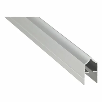 ASI GLOBAL PARTITIONS 40-8450651 Aluminum Headrail for Phenolic Partitions - Headrails & Parts for Bathroom Partitions