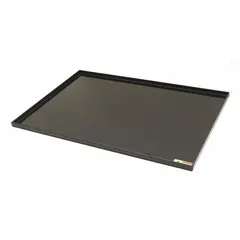 Polypropylene work surface for use with Purair 10XL ductless fume hood. Measures 27 inches overall length, 1 inch thick. Provides a chemical-resistant base for laboratory procedures, protecting the hood interior from spills.