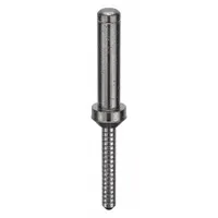 Domed-head blind rivet with 0.3125-inch diameter and 2.66-inch overall length. Body length is 1 3/16 inches. Supplied in a 10-pack. Used for permanent fastening in applications where access is limited to one side, such as sheet metal assembly
