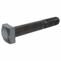 Square Head Bolt: Steel, Grade 2, Plain, 3/8"-16 Thread Size, 2 in lg, 10 PK (MPN ZBOLT-2294)