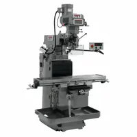 JET Vertical Milling Machine: JTM-1254VS, Belt Drive, 5 hp, 230/460V (MPN 690025)