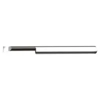 Bright (uncoated) boring bar with a 1/4 in shank diameter and a 0.0550 in center-to-cutting-tip dimension. Used for precision internal boring operations such as enlarging or finishing holes in metal parts. Suitable for general machining applications requiring tight tolerances