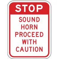 Facility Sign: Aluminum, Mounting Holes Sign Mounting, 18 in x 12 in Nominal Sign Size (MPN ST-052-12HA)
