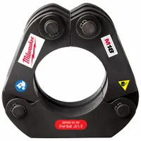 MILWAUKEE Press Jaw: 2 1/2 in Pipe, Carbon Steel/Stainless Steel, For Viega MegaPress (MPN 49-16-2656B)