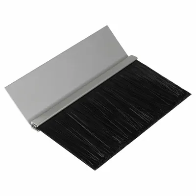 AMERICAN GARAGE DOOR SUPPLY Brush Seal: 45° Angle, Nylon, 3 in Brush Lg - Material Handling