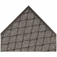 Entrance Runner: Diamond, Indoor, Medium, 4 ft x 10 ft, 3/8 in Thick, Nylon, Vinyl, Flat Edge (MPN 24N140)