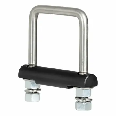 CURT Anti-Rattle Hitch Clamp: 1 in Overall Lg - Fleet and Vehicle Maintenance
