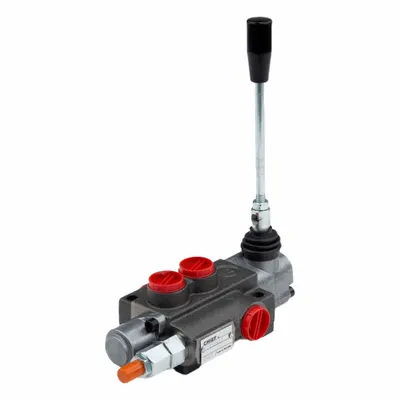 CHIEF Hydraulic Directional Control Valve: Four-Way / Three Positions, Motor Center - Manual Spool Monoblock Valves
