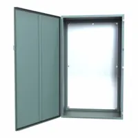 This steel dust-tight enclosure is rated NEMA 12/13 for protection against dust, dirt, and non-corrosive liquids. It measures 60 x 36 x 20 inches and includes a solid hinged cover and a mounting panel. The enclosure uses clamp-style closure and has no knockouts. Typical applications include housing electrical controls and instruments in industrial environments such as factories and processing plants