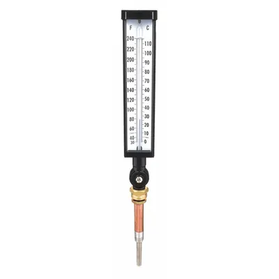 OEM APPROVED VENDOR Adjustable-Angle Thermometer, +/-1% Accuracy, UNEF Thread - Adjustable-Angle Thermometers without Thermowell