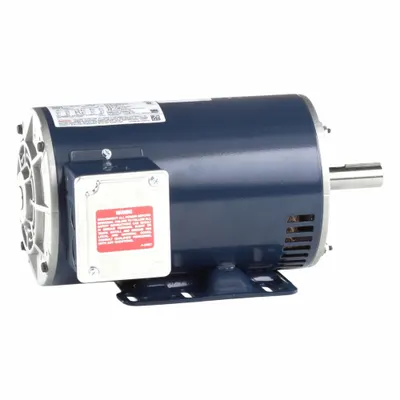 LEESON General Purpose Motor: Rigid Base Mount, Open Drip Proof, 2 hp, 230/460V AC - Rigid Base 3-Phase General Purpose AC Motors