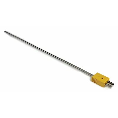 Dayton Thermocouple Probe: -325°F to 2,280°F /-200°C to 1,250°C, Type K, Rounded Tip - Thermocouples for Gas Applications