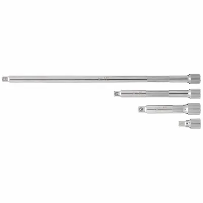 MILWAUKEE Socket Extension Set: 3/8 in Input Drive Size, 3/8 in Output Drive Size - Hand Socket Extension Sets