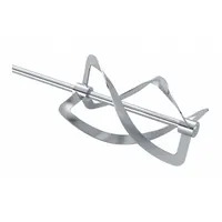 IKA Spiral Stirrer: Spiral Stirrer, 3/8 in Shaft Dia, 21 3/4 in Shaft Lg, 4 in Blade Dia (MPN 0020001204)