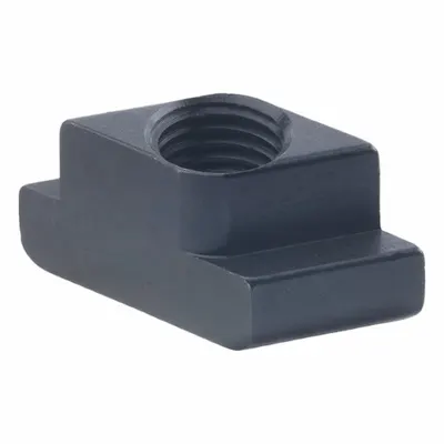 JW WINCO Rhombus T-Slot Nuts; Quarter Turn T-Slot Nuts: Steel, For 16 mm T-Slot - Quarter-Turn T-Slot Nuts