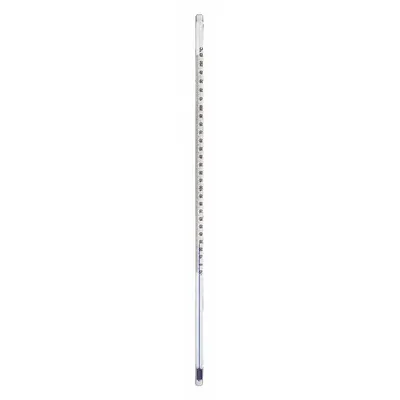 EVER-SAFE Partial-Immersion Liquid-in-Glass Thermometer - Partial-Immersion Liquid-in-Glass Lab Thermometers