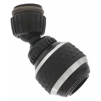NEOPERL Outlet: 1.8 gpm Flow Rate, Aerated/Spray Flow Outlet, Acetal, Chrome Finish - Faucet Aerators & Outlets