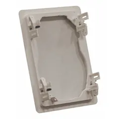 This quick mount flange grille is designed for use with CI60X series speakers, including the CI6.0 VII model. It includes a flange and measures 24 inches in overall length and 48 inches in overall width. The grille protects the speaker driver from physical damage while allowing sound to pass through.