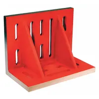 SUBURBAN Angle Plate: Cast Iron, 12 in L x 18 in W x 24 in H, 0.002 in Square & Parallel, Machined (MPN GAW-122418)