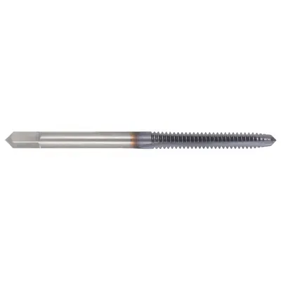 CHICAGO-LATROBE Straight Flute Tap: #2-56 UNC, H2 / 2B, 3 Flute, Plug Chamfer - General Purpose Hand Taps