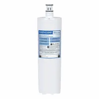 Water filter cartridge for commercial beverage equipment. Reduces sediment, chlorine taste, and odor from incoming water. Helps protect coffee brewers and dispensers from scale buildup