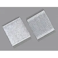 APPROVED VENDOR Hook-and-Loop Fastener: Square, 1 in Overall Wd, 1 in Overall Lg, Hook-and-Loop, Std