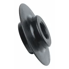 Replacement cutter wheel for pipe cutters. Accommodates pipe sizes from 1/8 in to 2 in. Sold in a pack of 6. Suitable for cutting copper, brass, aluminum, and thin-walled steel pipes in plumbing and mechanical applications.