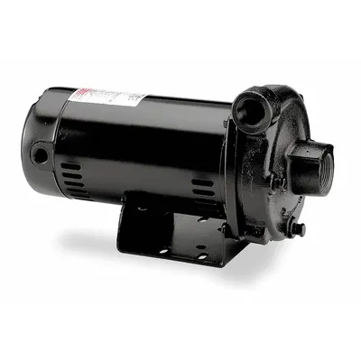 Dayton Centrifugal Pump: 3/4 hp, 208-230/460V AC, 100 ft Max Head, 1 1/4 in - 1/4 to 3/4 HP Straight Centrifugal Pumps