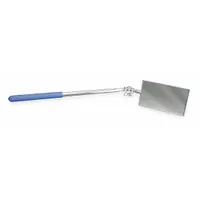 WESTWARD Inspection Mirror: 3 1/2 in L x 2 in W Mirror Size, Mirr. Mat. Glass