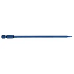 Impact-rated Torx bits with T10 size, standard hex shank, and S2 steel construction. Suitable for driving Torx fasteners in assembly, automotive, and construction applications. Sold as a 5-pack.