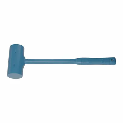 AMERICAN Mallet: Thermoplastic Polyurethane Handle, 5 lb Head Wt, 4 in Dia - Plastic Mallets