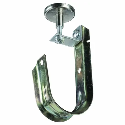 MAG DADDY Magnetic J-Hook: Magnetic Mount without Locking Latch, 17 lb Max. Load Capacity - Ceiling Mount J-Hooks