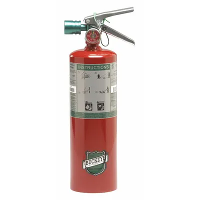 BUCKEYE 5B:C HCFC Fire Extinguisher, 5 lb Capacity, MPN 70510 - Class BC Fire Extinguishers