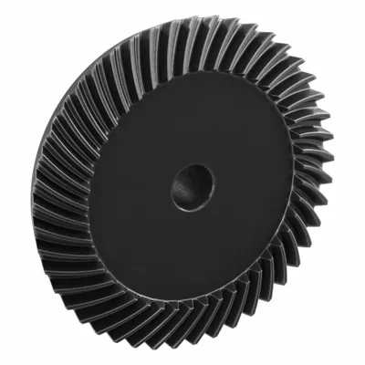KHK GEARS Spiral Bevel Gear: Spiral, Gear Ratio 2.5, Right Hand, Module m 2, 45 Teeth - Spiral Teeth Metric Bevel Gears & Pinions