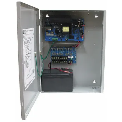 ALTRONIX AL1012ULXPD8 Power Supply Board with Enclosure - Power Supply Boards with Enclosures