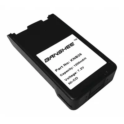 BANSHEE Radio Battery: Fits Kenwood, 2,000 mAh, Nickel Cadmium - Kenwood-Compatible Batteries