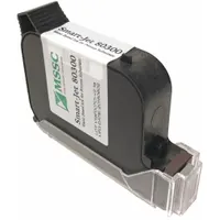 Water-based ink cartridge for use on cardboard surfaces. Compatible with Smart-Jet printer series. Replaces part numbers 80000-HAND and 54YF91. Suitable for marking and coding on corrugated boxes in packaging and logistics environments